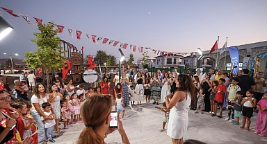 Hayriye ve Vehbi Özen Çocuk Etkinlik Merkezi ile Mavi Kelebek Anı Parkı Alaçatı’da hizmete açıldı