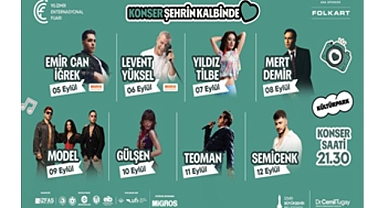İEF’de Çim Konserleri rüzgarı esecek