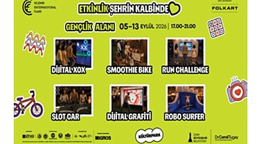 İEF’de gençler ve çocuklar için eğlence dolu alanlar