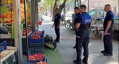 İnegöl Belediyesi Zabıta Ekiplerinden Kaldırım İşgali Ve Çevre Kirliliği Denetimi