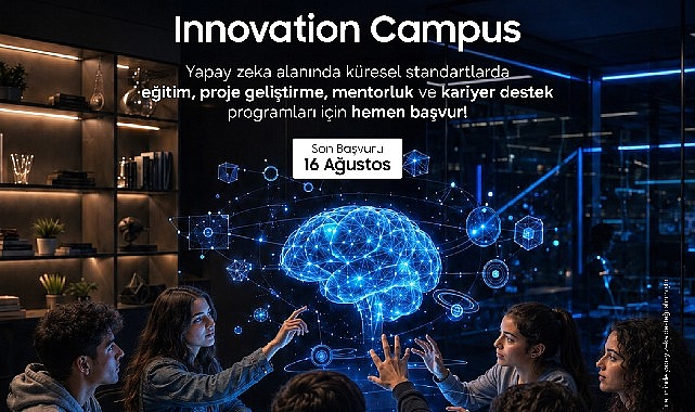 Innovation Campus'un yeni yapay zekâ sınıfı için başvuruları için geri sayım başladı