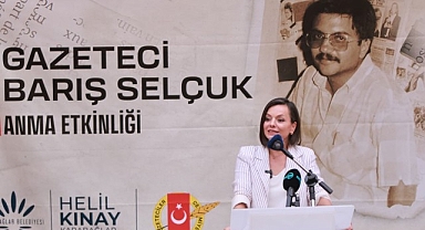  Karabağlar ‘da Gazeteci Barış Selçuk saygıyla anıldı