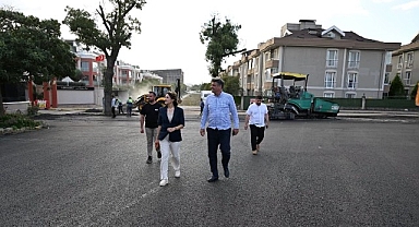 Kartepe’de Asfalt Çalışmaları Devam Ediyor