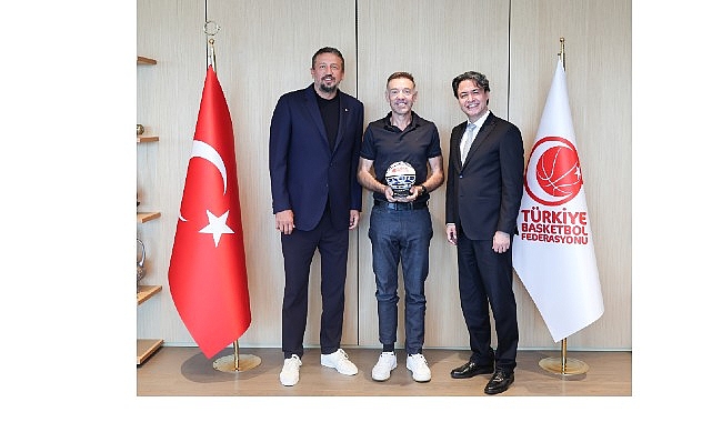 Koray GYO’dan TBF Başkanı Hidayet Türkoğlu'na ziyaret