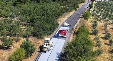 Manisa Büyükşehir’den Gördes İlçesine 14 Kilometrelik Asfalt Çalışması