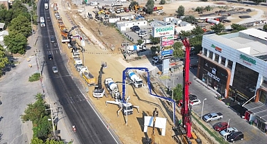 Manisa’nın Ulaşım Ağına Güç Katacak Ergenekon Köprülü Kavşağı’nın Temeli Atıldı