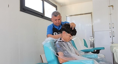 Mobil Kuaför Tırı yaylalarda