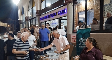 Nilüfer Belediyesi’den kandil simidi ikramı