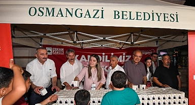 Osmangazi Belediyesi’nden Mevlit Kandili’nde Geleneksel İkram