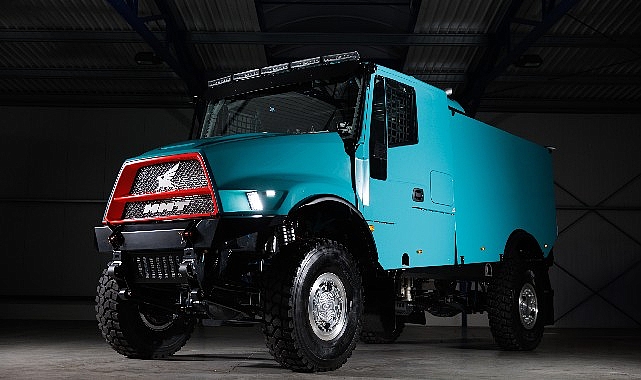 Prometeon lastikleri, Dakar şampiyonu Martin Macík’in yeni ralli kamyonu MMT EVO5'e güç veriyor