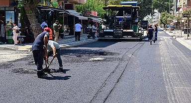 Salihli’nin Şüheda Caddesi Baştan Aşağı Yenileniyor