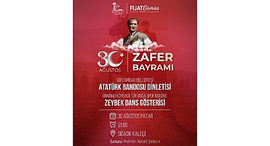 Seferihisar’da 30 Ağustos Zafer Bayramı coşkuyla kutlanacak