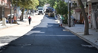 Soma Turgutalp Mahallesi Tarihinde İlk Kez Sıcak Asfaltla Buluşuyor