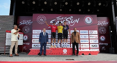 Uluslararası Tour of Samsun Bisiklet Yarışı’na Türk sporcular damga vurdu