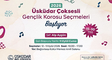 Üsküdar Belediyesi Çok Sesli Gençlik Korosu Yeni Seslerini Arıyor