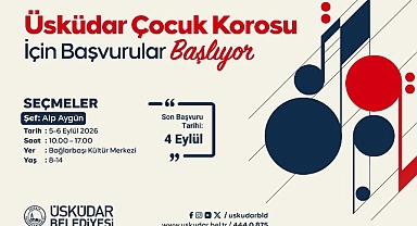 Üsküdar Çocuk Korosu Yeni Seslerini Arıyor