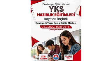 YKS hazırlık eğitimleri için kayıtlar devam ediyor