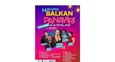 14. Nilüfer Balkan Panayırı yeni yerinde 26-27 Eylül’de