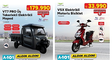 A101’de Elektrikli Moped Satışı