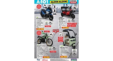 A101’den Motosiklet Tutkunlarına Yeni Modeller