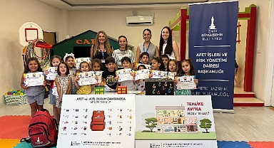 Afet farkındalığı çocuk yaşta başlıyor
