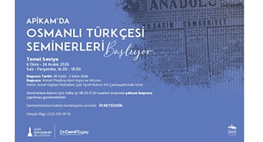 APİKAM'da Temel Seviye Osmanlı Türkçesi Seminerleri başlıyor