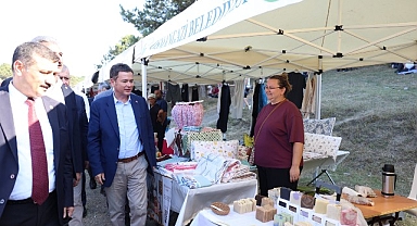 Başkan Aydın Kadın Girişimcilerin Yanında