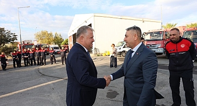 Başkan Balkan, İtfaiye Haftası’nda Kahraman İtfaiyecilerle Buluştu