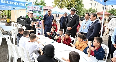 Başkan Kocaman, Derbent’te Çocukların Bilim Heyecanına Ortak Oldu