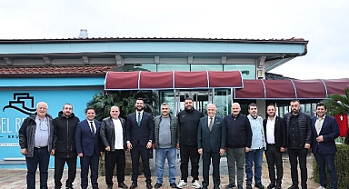 Başkan Şadi Özdemir Bursaspor tribün liderleriyle bir araya geldi
