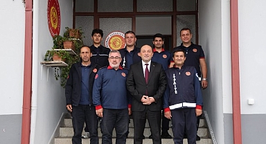 Başkan Selçuk Yıldız’dan İtfaiye Haftası’nda anlamlı ziyaret