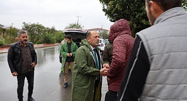 Başkan Selçuk Yıldız Sahada