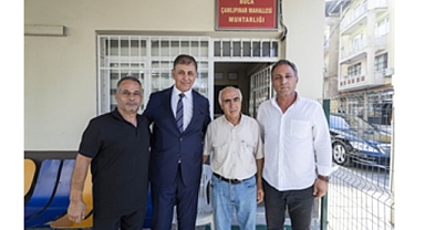 Başkan Tugay’dan Buca’da mahalle turu