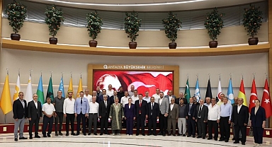 Başkan Vekili Büşra Özdemir Ahi temsilcilerini ağırladı