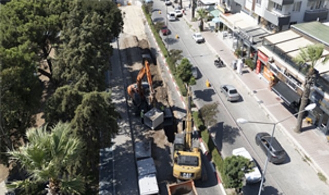 Bergama’da taşkın riskine karşı yeni hat