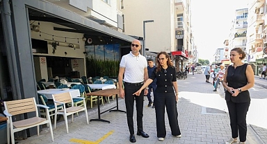 Bostanlı Cemal Bülbül Sokak’ta dönüşüm sürüyor