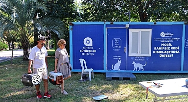 Büyükşehir Belediyesi’nin hayvan dostu çalışmaları sürüyor