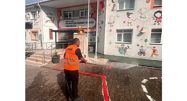 Canik'te Okullar Yeni Eğitim Yılına Hazırlanıyor