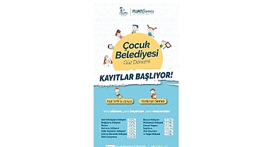 Çocuk Belediyesi’nde güz dönemi kayıtları başladı
