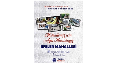 Didim Belediyesi, “Mahallemiz İçin Aynı Masadayız” Buluşmalarıyla Mahalle Sakinleriyle Bir Araya Geliyor
