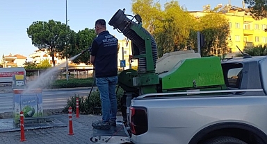 Didim Belediyesi’nden Çöp Konteynerleri ve Çöp Kutularına Yönelik Hijyen Çalışması