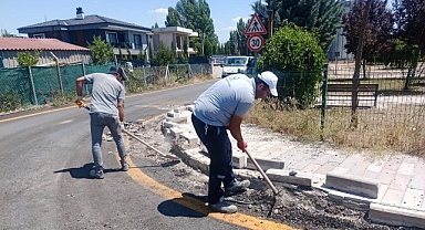 Ekiplerden ilçe genelinde bakım ve onarım çalışması