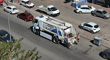 Elektrikli Çöp Kamyonu İnegöl Sokaklarında Test Edildi