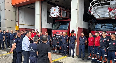 Giresun’daki Aşırı Yağışlarla Mücadeleye İBB Desteği