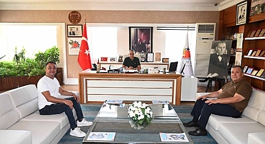 Günay’dan Başkan Topaloğlu’na ziyaret