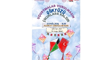 İzmir’de Uçurtmalar Gazzeli Çocuklar İçin Gökyüzüne Yükselecek