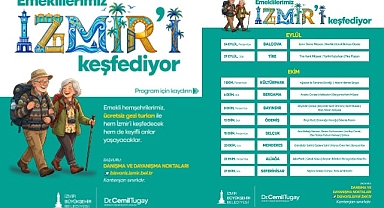 İzmir’in emeklileri kenti keşfetmeye devam ediyor