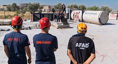 İzmir İtfaiyesi ağır arama kurtarmada güçleniyor