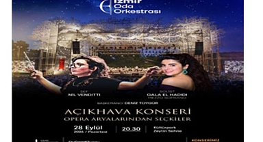 İzmir Oda Orkestrası, sezonu Zeytin Sahne’de açıyor