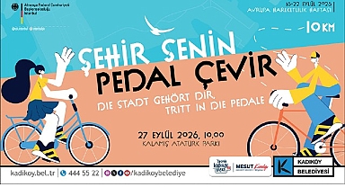 Kadıköy’de “Şehir Senin, Pedal Çevir” etkinliği